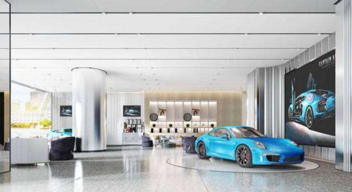 汽車企業(yè)展廳設(shè)計