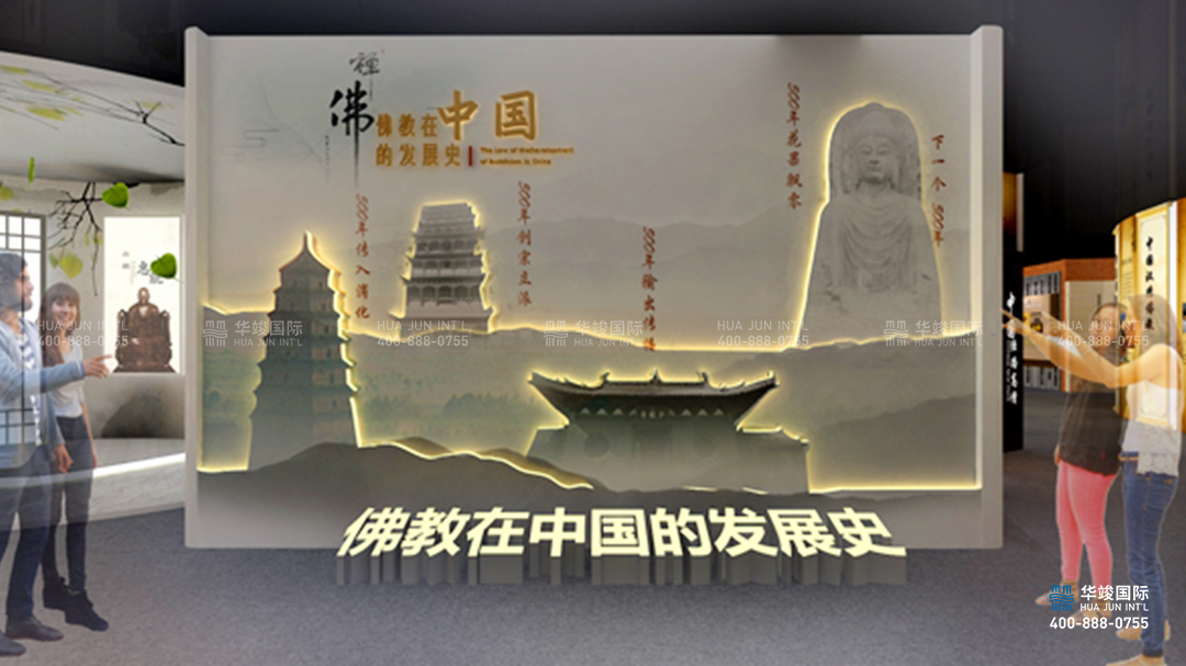 類型：文化博物展館設計 數字技術：紗幕投影、弧幕影院、幻影成像等